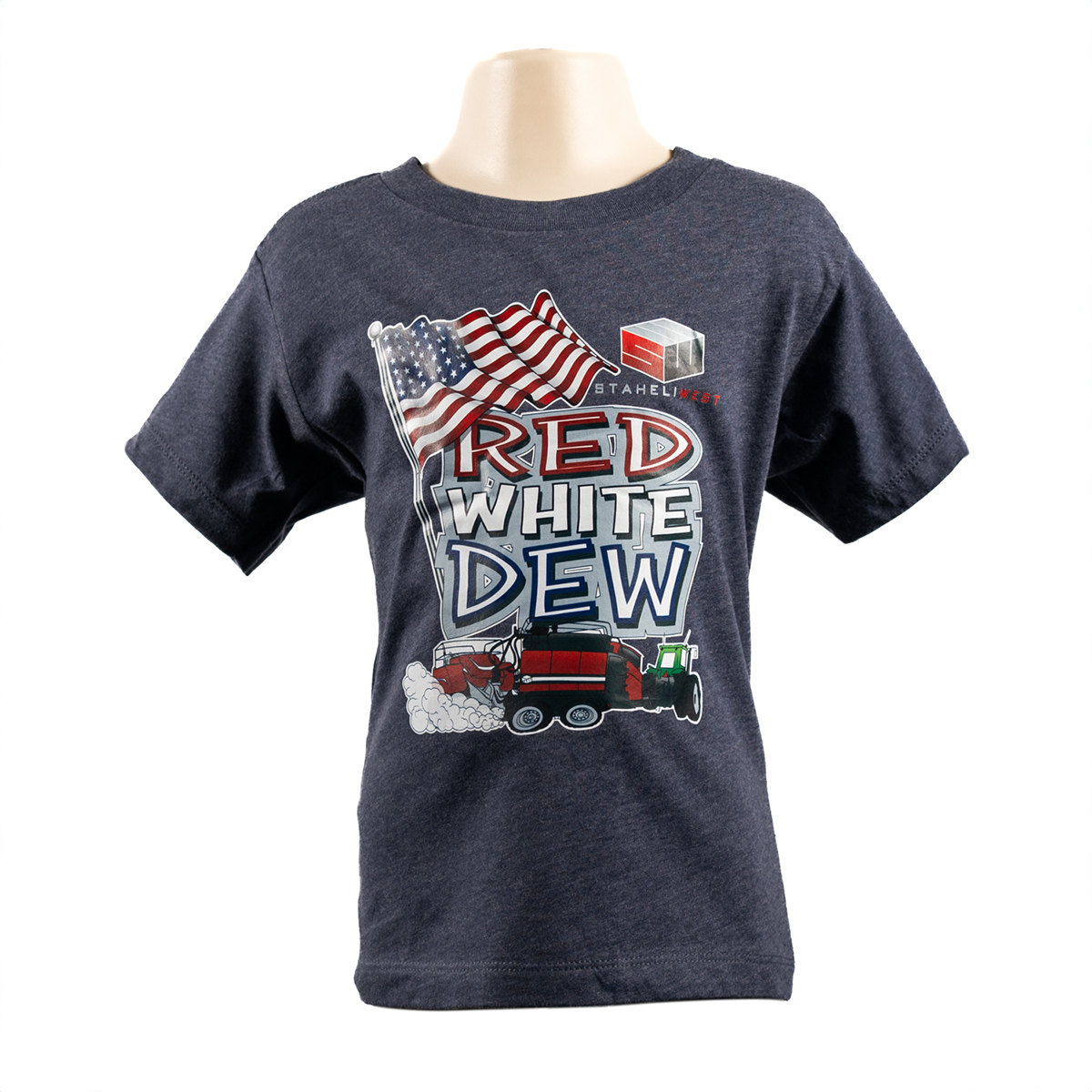 Red White Dew T-Shirt - Image 3